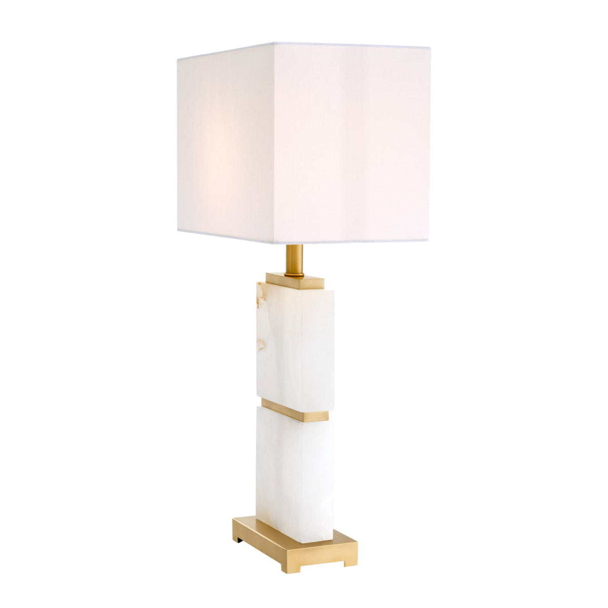 Eichholtz Table Lamp Robbins white lampshade establishes a chic and sophisticated aesthetic in your interior. Table Lamp Robbins Crafted