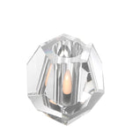 Eichholtz Tealight Holder Coquette glass is specifically designed to grace chic tabletop décors. Tealight Holder Coquette Crafted by Eic...
