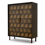 Cabinet Kumo Charcoal brown oak veneer Cabinets TM0362 2