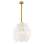 Chandelier Hibis Antique brass finish | clear glass Lighting TM0376UL 2