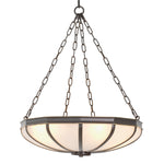 Chandelier Jenkins S Bronze finish | white glass Lighting TM0377UL 2