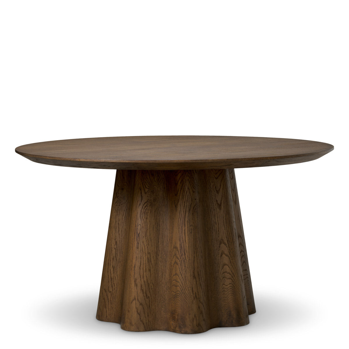 Dining Table Papyrus Dark brown oak veneer Tables TM0380 2