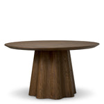 Dining Table Papyrus Dark brown oak veneer Tables TM0380