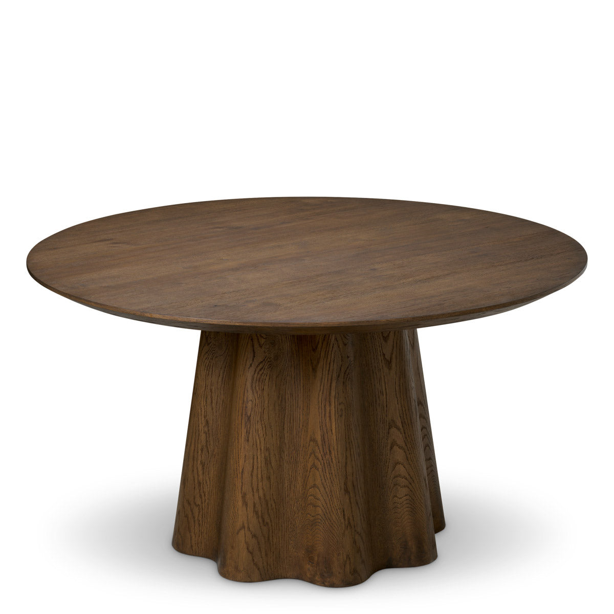 Dining Table Papyrus Dark brown oak veneer Tables TM0380 5