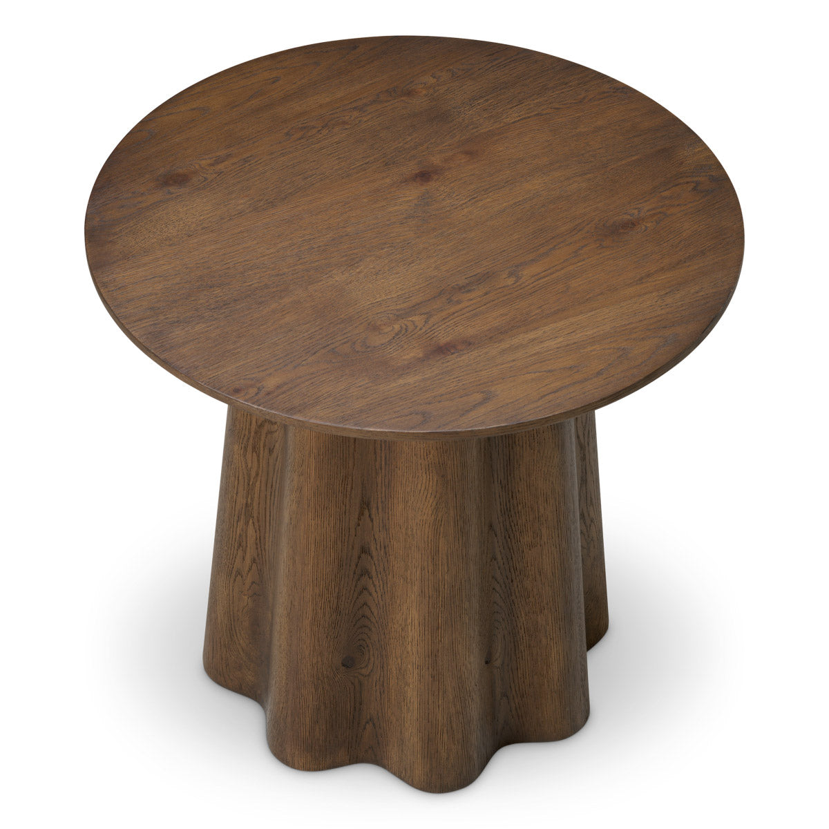 Side Table Papyrus Dark brown oak veneer Tables TM0382 4
