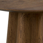 Side Table Papyrus Dark brown oak veneer Tables TM0382 7