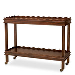 Trolley Harrold Classic brown finish Tables TM0386 2