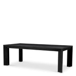 Dining Table Metropolitan Black open grain veneer Tables TM0387 2