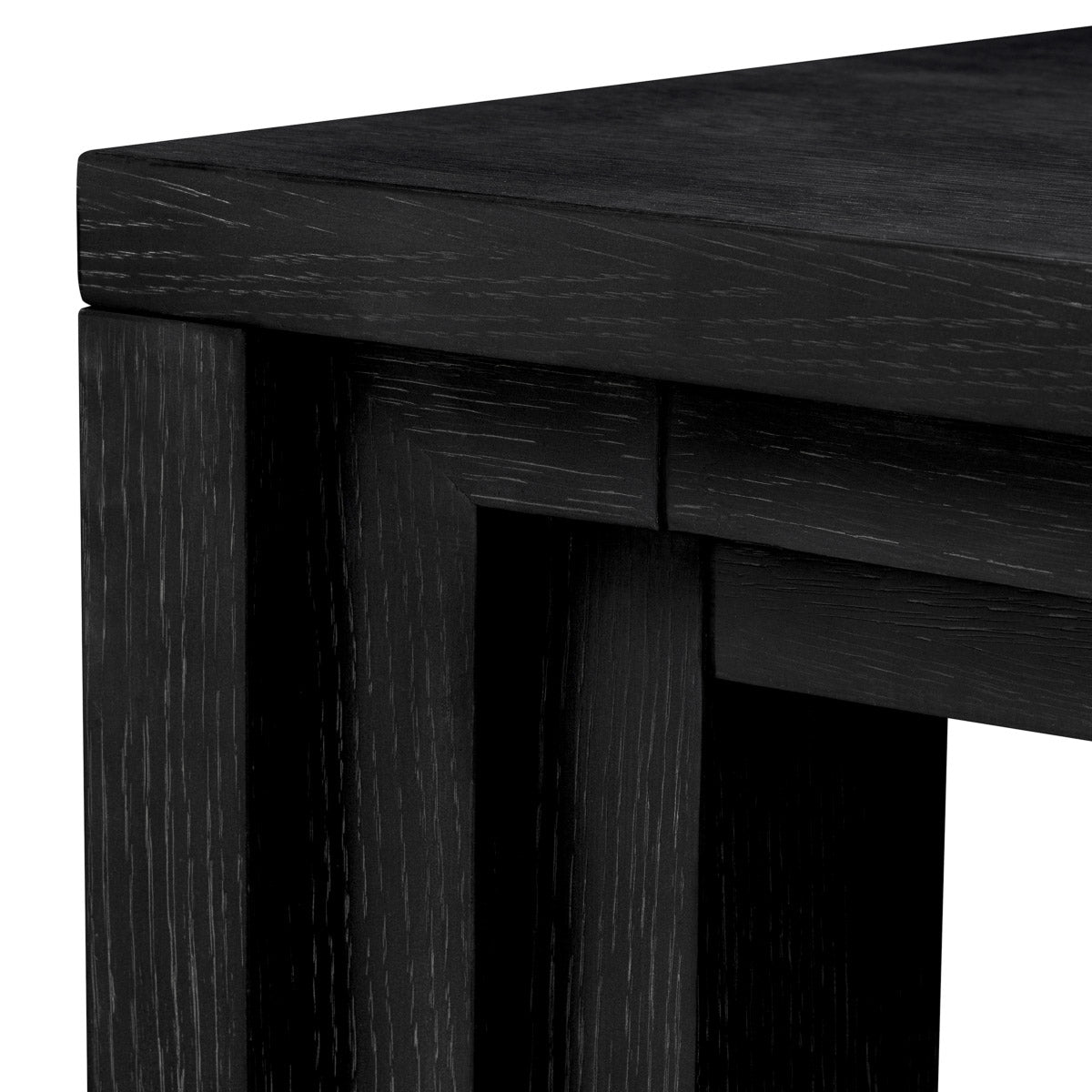 Dining Table Metropolitan Black open grain veneer Tables TM0387 5
