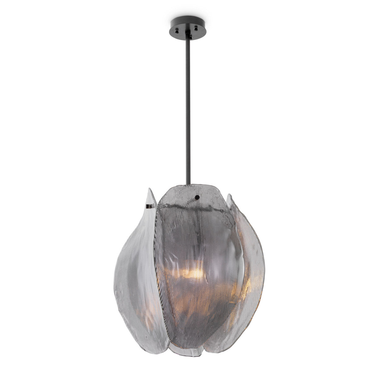 Chandelier Hibis Bronze finish | smoke glass Lighting TM0404UL 2