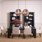 Dining Chair Clayton Winslow chenille beige | black & brass finish legs 94% polyester | 6% acrylic Chairs & Sofas TMA0348 3