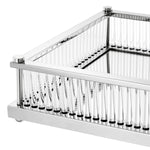 Eichholtz Tray Cora rectangular perfume bottles. Tray Cora rectangular Crafted by Eichholtz this serving accessory pairs refined design with