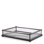 Eichholtz Tray Cora rectangular Glam up your living space with the decorative Cora Tray. This chic square tray with