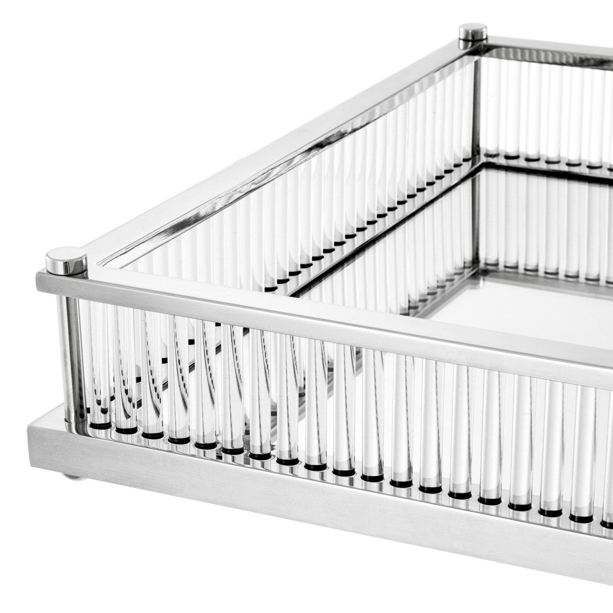 Eichholtz Tray Cora square tray but also ideal as a trinket tray for keys and the like, or as