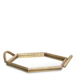 Eichholtz Tray Salvi Hexagon Experience the timeless charm of Eichholtz's Salvi Tray, a signature piece that exudes sophistication. This