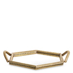 Eichholtz Tray Salvi Hexagon a testament to intricate detailing and superior craftsmanship. Whether used as a centrepiece or a