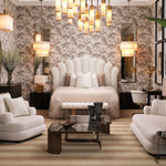 Eichholtz Tray Suma with botanical charm. With its vintage brass finish, It will perfectly complement eclectic interiors. Use