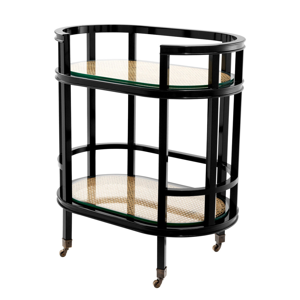 Eichholtz Trolley Bahamas The elegant oblong Bahamas Trolley makes a gorgeous side table in your living room or