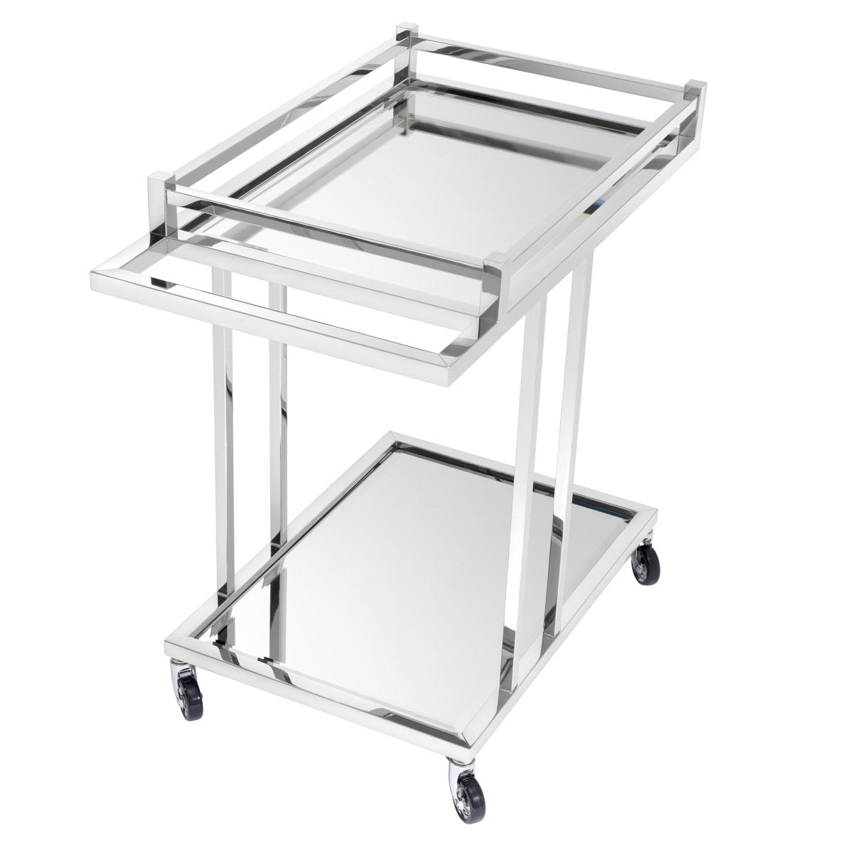 Eichholtz Trolley Beverly Hills A perfect addition for serving drinks and cocktails, easy to move due to its castor