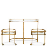 Eichholtz Trolley Lavalle effortless mobility with its sophisticated wheels, is a showstopper in any space. Trolley Lavalle Crafted