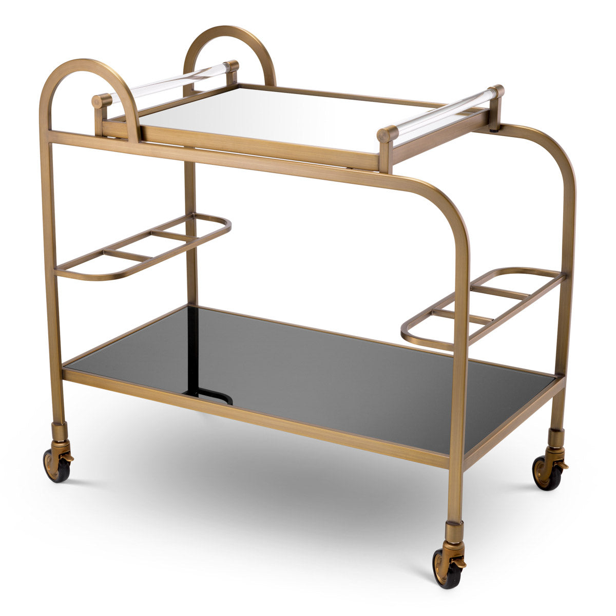 Eichholtz Trolley Montreuil Trolley Montreuil will bestow your cocktail hour with a little Art Deco glamour. Featuring a