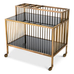 Eichholtz Trolley Rutherford The Rutherford Trolley is a captivating fusion of vintage charm and contemporary sophistication. Its vintage