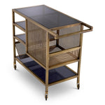 Eichholtz Trolley Sterling rectangular design, this trolley effortlessly blends into any interior setting. Whether serving cocktails or d...