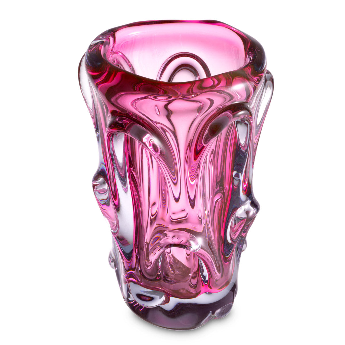 Eichholtz Vase Aila L perfect fit for a coffee table, console or empty shelf in your home. With its
