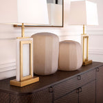 Eichholtz Vase Avance L sand coloured hand blown glass vase adds texture and contemporary flair to your décor. Hand