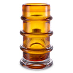 Eichholtz Vase Bloom The Bloom Vase in captivating amber is a true testament to the artistry of hand-blown
