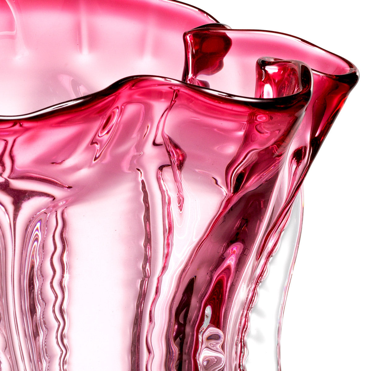 Eichholtz Vase Caliente S With its lovely shape and bright colour this glass flower vase is sure to please