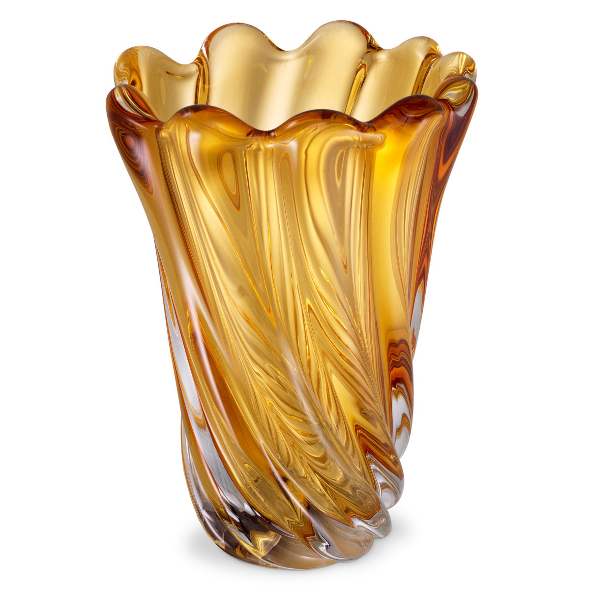 Eichholtz Vase Contessa L it adds a touch of light and liveliness to your decor, making it spectacular and