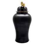 Eichholtz Vase Golden Dragon L The gorgeous Golden Dragon L Vase is inspired by the traditional Asian urn that is