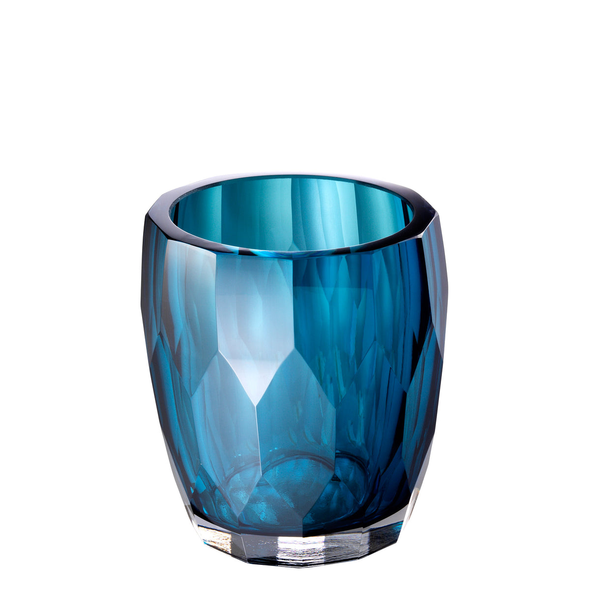 Eichholtz Vase Marquis Its hand-cut glass design with charmingly irregular facets sports a subtle organic style. Vase Marquis