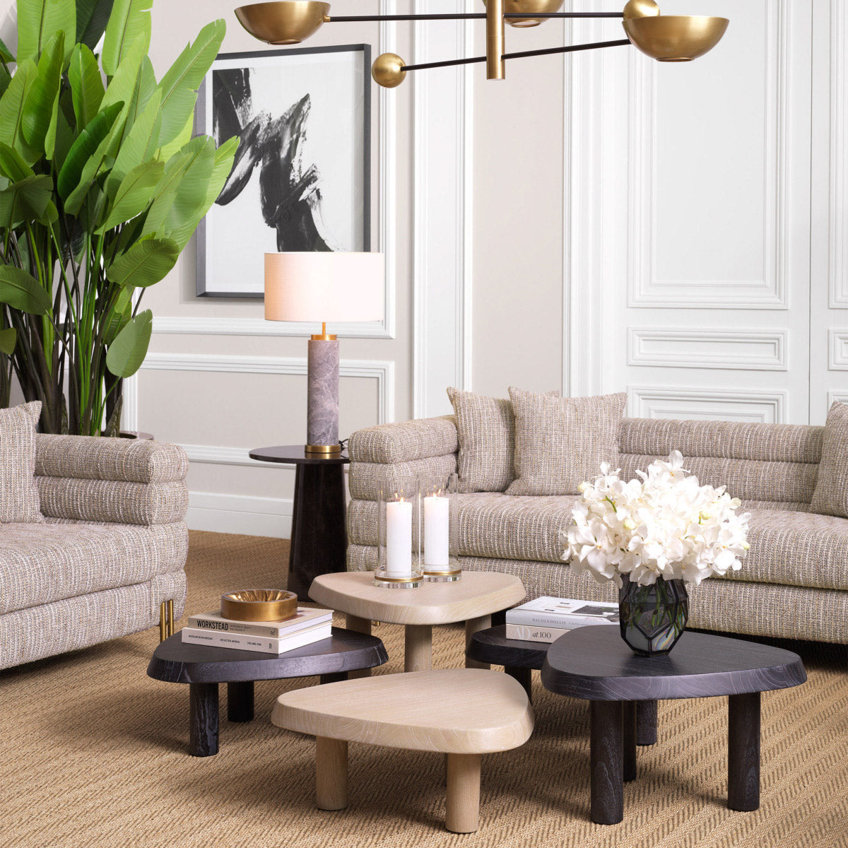 Eichholtz Vase Martina world of decorative options. Its design with charmingly irregular facets sports a subtle organic style.