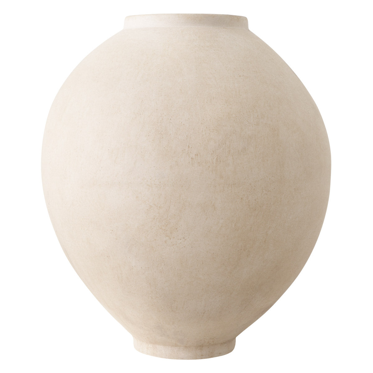 Eichholtz Vase Moon Jar a serendipitous gift from the firing process, further enhances its charm. Elevate your space with