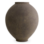 Eichholtz Vase Moon Jar taupe finish finish that embodies its historic inspiration. The moon jar's evocative form is legendary,