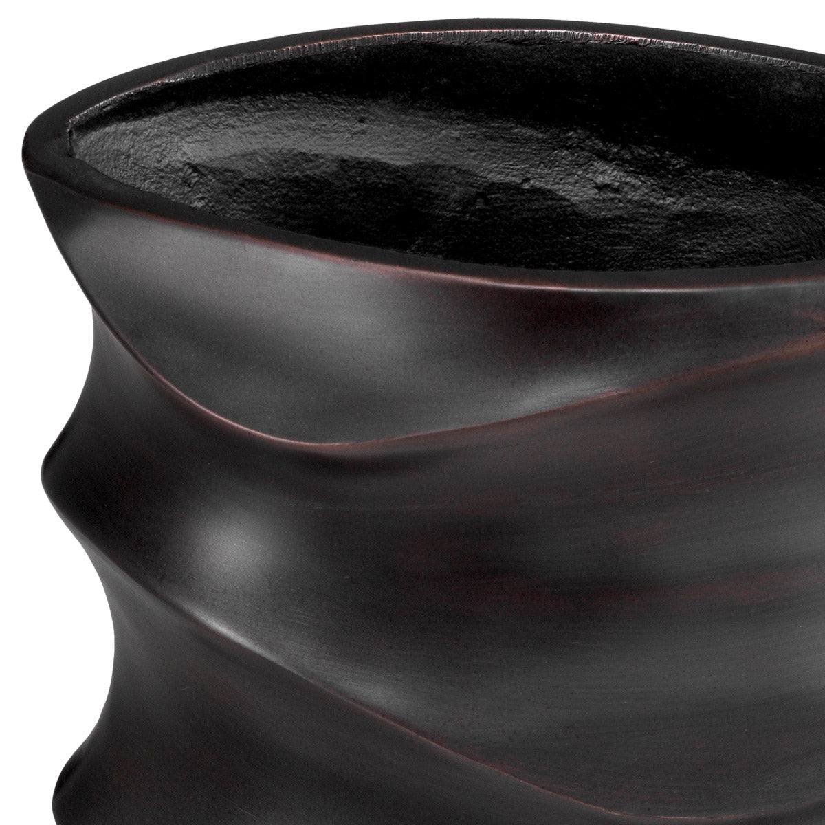 Eichholtz Vase Rapho statement in any luxury interior. Dimensions W 4.0" D 7.5" H 16.0" Expertly made for