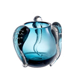 Eichholtz Vase Sianluca S and functionality, this vase of blue and clear glass is an excellent choice for decorative