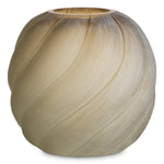 Eichholtz Vase Sicilia L Indulge in the luxurious allure of the Vase Sicilia L, where its frosted light brown