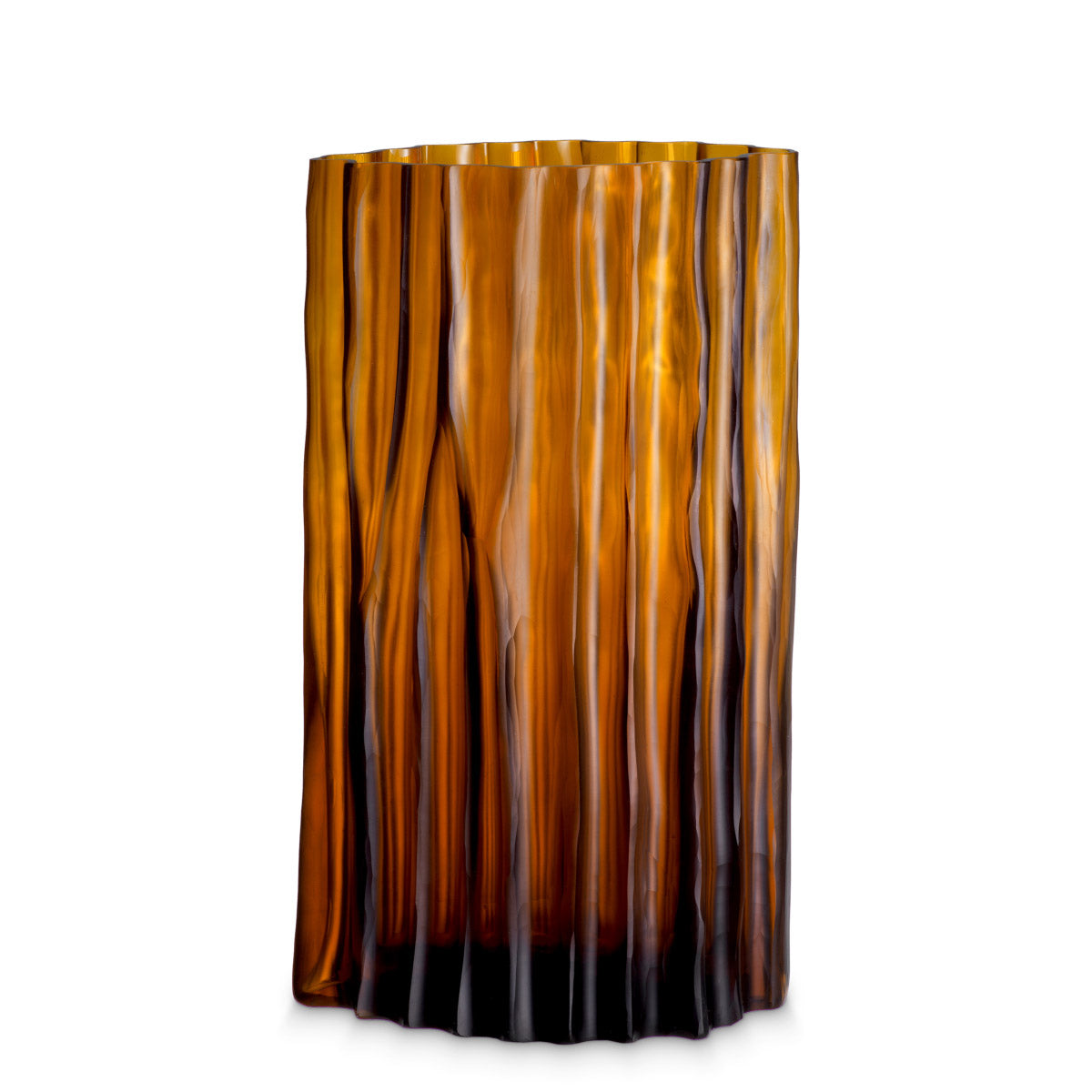 Eichholtz Vase Vivente S Be captivated by the Eichholtz Vivente S Vase, expertly crafted from recycled glass by skilled