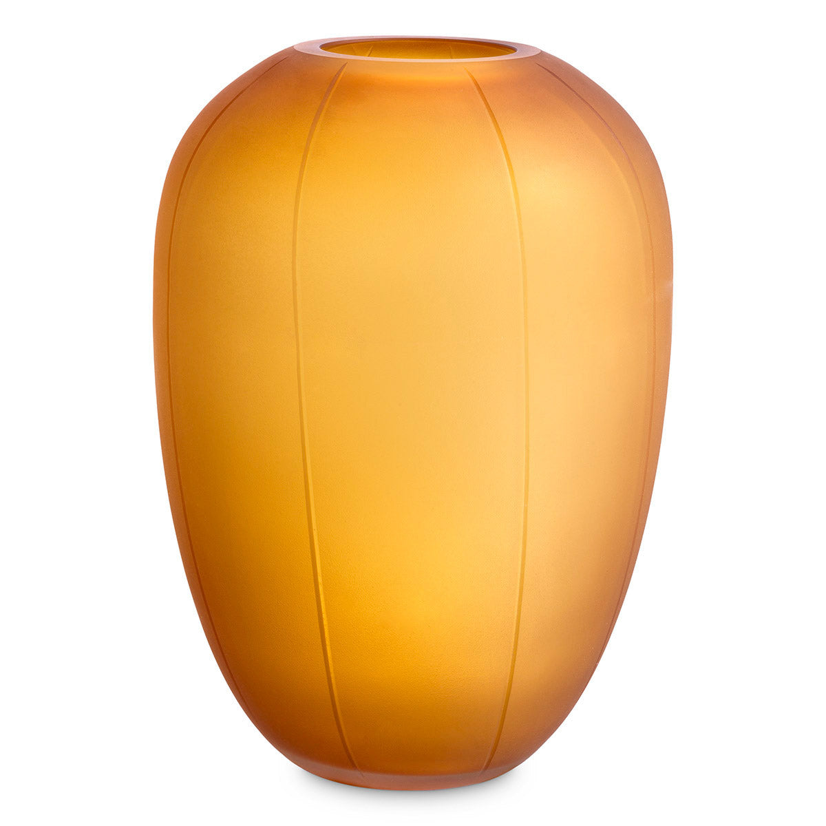 Eichholtz Vase Zenna S Indulge in the glow of luxury with Eichholtz's Vase Zenna S amber. Handcrafted from amber-colored