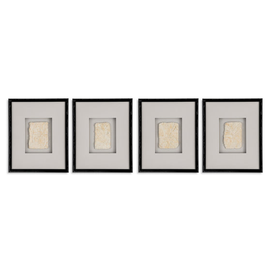 Eichholtz Wall Art Inlay Hatshepsut set of 4 "The Met x Eichholtz presents the Wall Art Inlay Hatshepsut Set of 4, inspired by