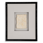 Eichholtz Wall Art Inlay Hatshepsut set of 4 Temple of Hatshepsut in Thebes. Featuring a black wooden frame and clear glass, our wall