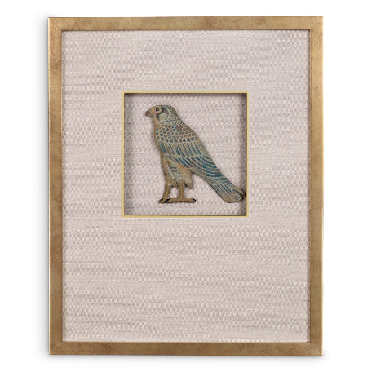 Eichholtz Wall Art Inlay Hermopolis set of 4 is inspired by four Egyptian inlays from the 4th-century B.C. and now at The Metropolitan