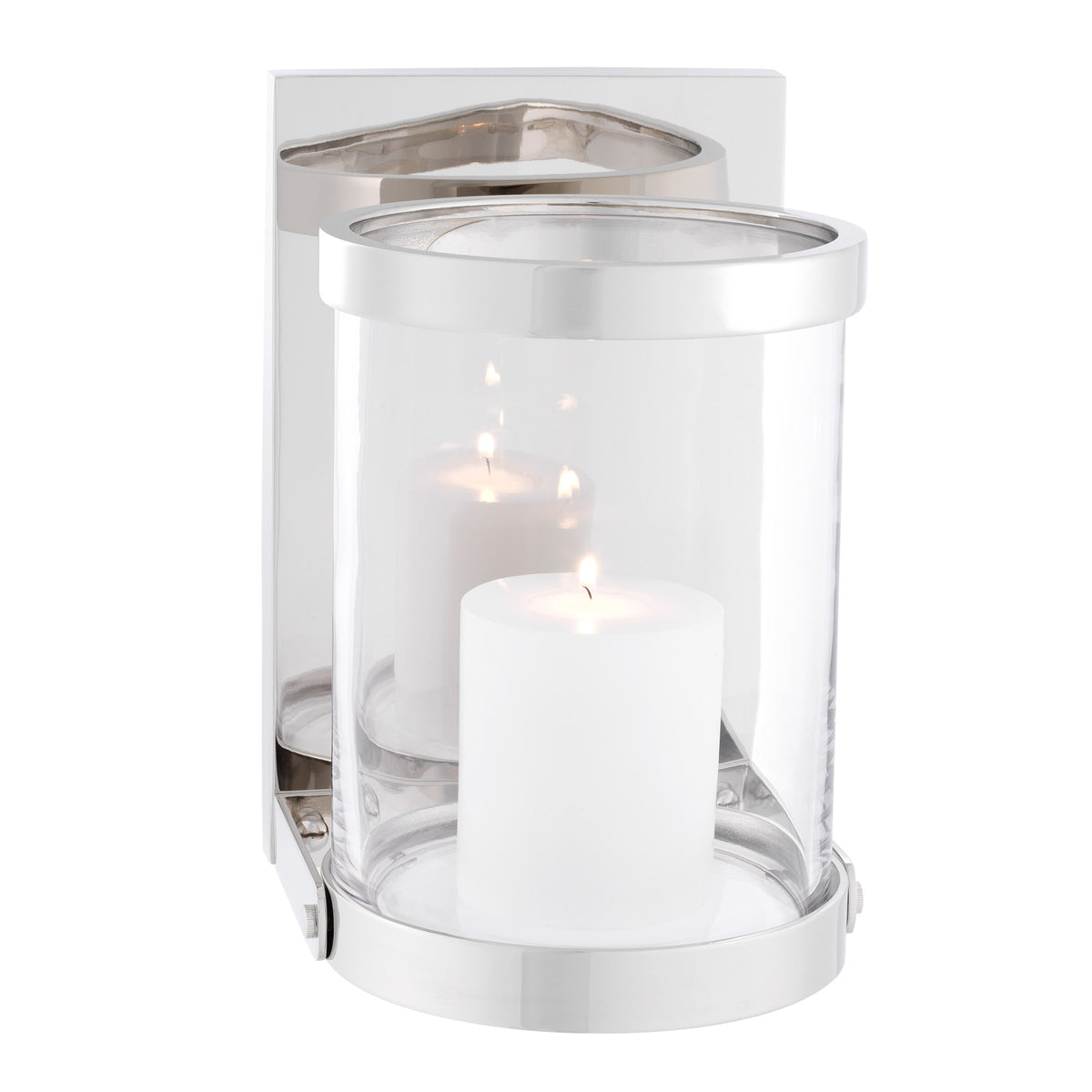 Eichholtz Wall Hurricane Dominic years to come with the Dominic Wall Hurricane. The wall plate, holder, and glass shade