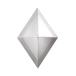 Eichholtz Wall Lamp Augusta bulbs are cleverly hidden between two alternating layers of nickel finished steel, adding inspiring appeal