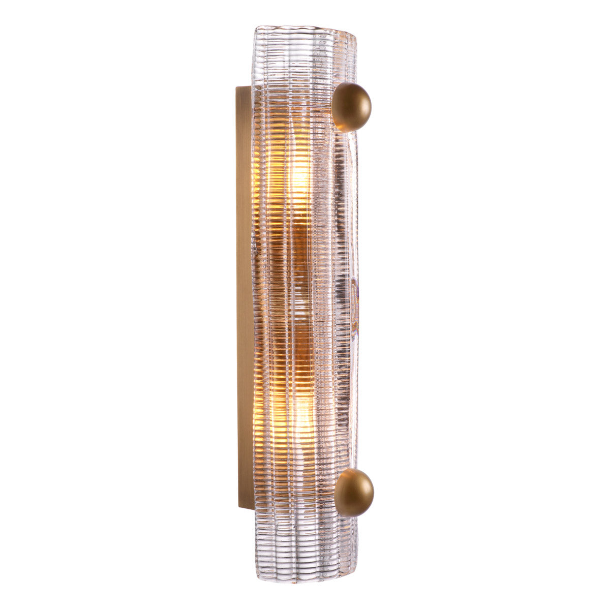Eichholtz Wall Lamp Dara Handmade glass adds to its artisanal charm, creating an iconic feature for your home. Perfectly