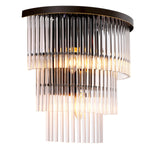 Eichholtz Wall Lamp East Channel glamorous Art Deco style into your home with the East Wall Lamp. This stunning
