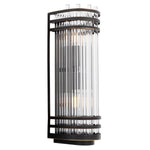 Eichholtz Wall Lamp Gulf S tubular design. Featuring a mix of vertical and horizontal lines, this elegant wall lamp will